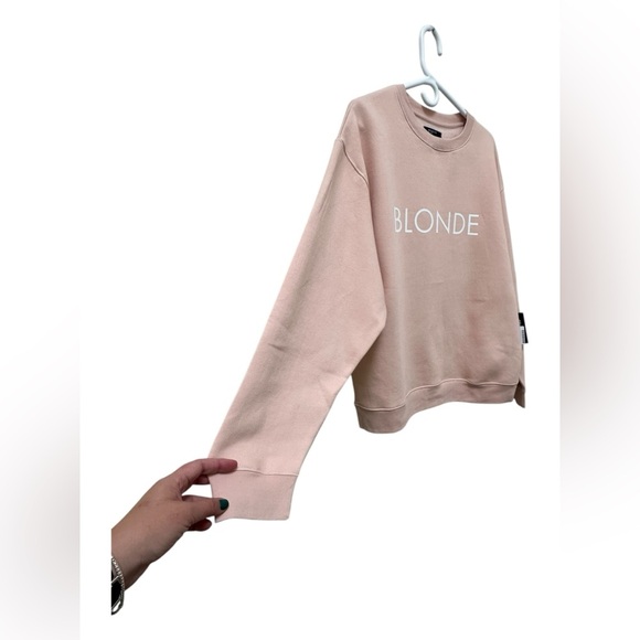 ✨ NWT Brunette The Label Blonde Crew Peach Crush XL/XXL - Picture 6 of 15